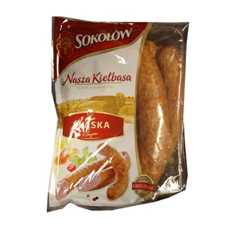 A27 Sokolow BBQ Silesian Sausage Nasza Slaska (550g)