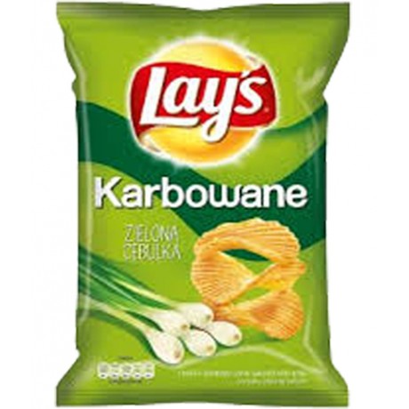 T18 Lay's Karbowane Zielona Cebulka (21x130g)