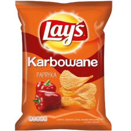 T19 Lay's Karbowane Papryka (21x130g)