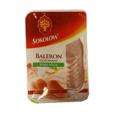 A92 Sokolow Baleron Gotowany Pork Neck (100g)