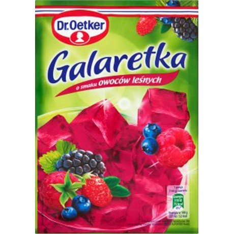 R17 Dr.Oetker Galaretka o Smaku Owocow Lesnych (20x77g)