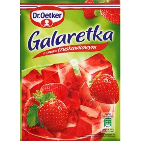 R13 Dr.Oetker Galaretka o Smaku Truskawkowym (30x77g)