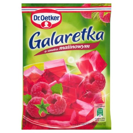 R14 Dr.Oetker Galaretka o Smaku Malinowym (20x77g)