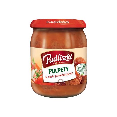M10 Pudliszki Pulpety W Sosie Pomidorowym (8x500G)