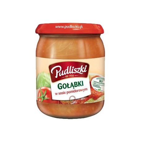 M9 Pudliszki Golabki w Sosie Pomidorowym (8x500g)