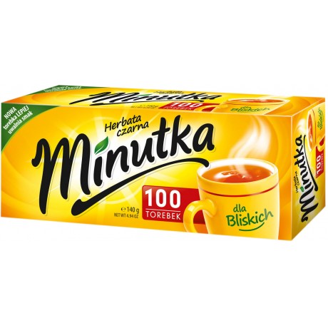 S63 Minutka Herbata Czarna Ekspresowa 100 Torebek  (5x140g)