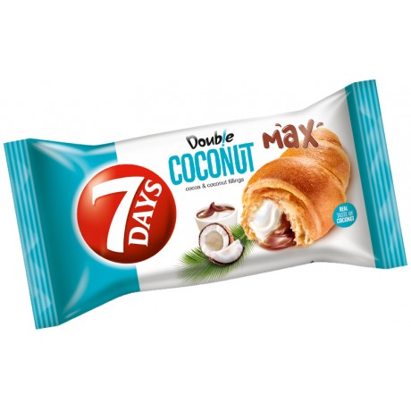 G23 7 Days Croissant Double Max Cocoa&Coconut (18x110g)