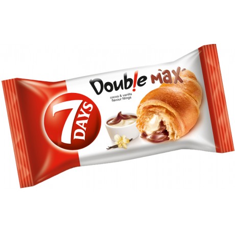 G25 7 Days Croissant Double Max Cocao&Vanilla (18x110g)