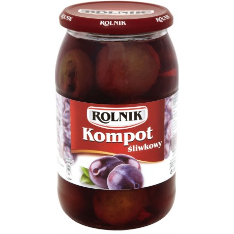 F15 Rolnik Kompot Sliwkowy (6x900ml)