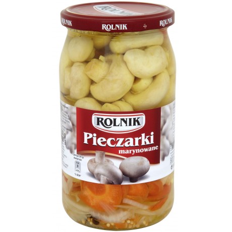 F10 Rolnik Pieczarki Marynowane (9x800ml)