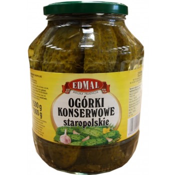 F85 Edmal Ogorki Konserwowe...