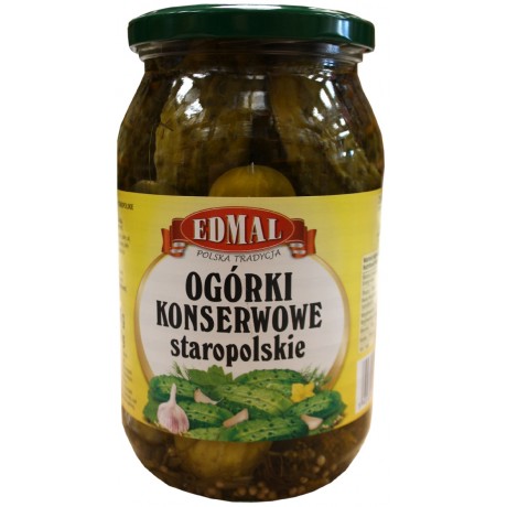 F87 Edmal Ogorki Konserwowe Staropolskie (8x840g)