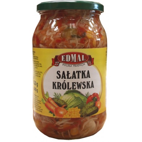 F90 Edmal Salatka Krolewska (8x820g)