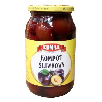 F116 Edmal Kompot Sliwkowy...