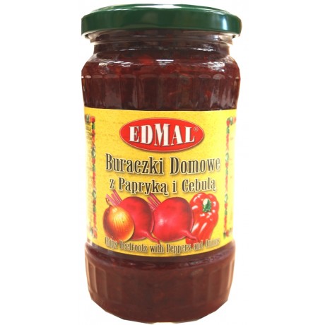 F94 Edmal Buraczki Domowe z Papryka i Cebula (10x320g)