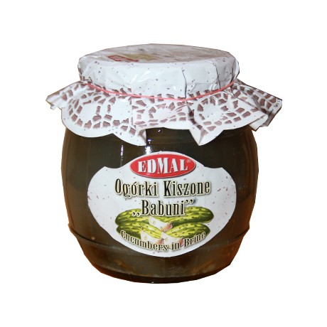 F87 Edmal Ogorki Kiszone Babuni (6x720g)
