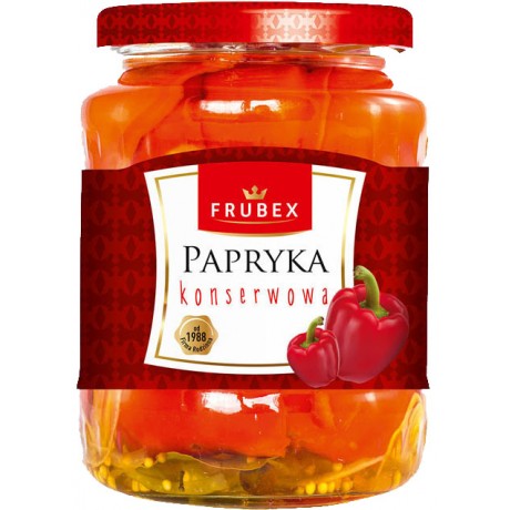 F157 Frubex Papryka Konserwowa (8x680g)