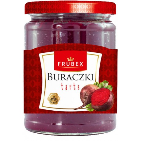 F158 Frubex Buraczki Tarte Obiadowe (8x490g)