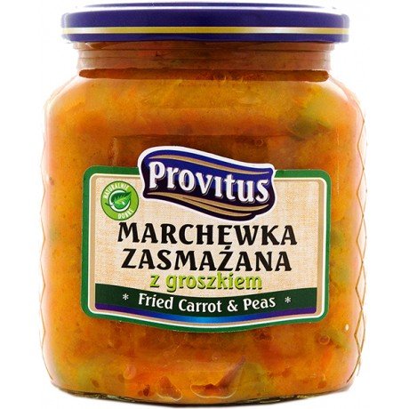 F198 Provitus Marchewka Zasmazana z Groszkiem (6x480ml)