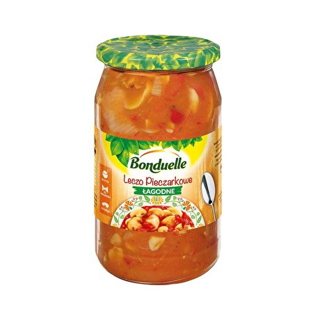 F202 Bonduelle Leczo Pieczarkowe Lagodne (6x800ml)