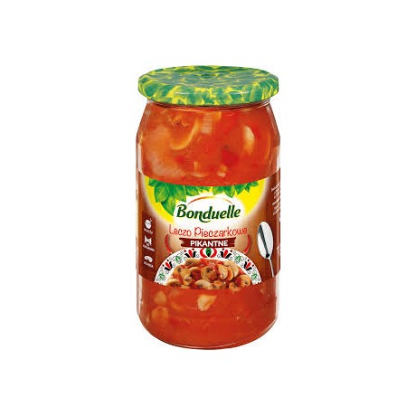 F203 Bonduelle Leczo Pieczarkowe Pikantne (6x800ml)