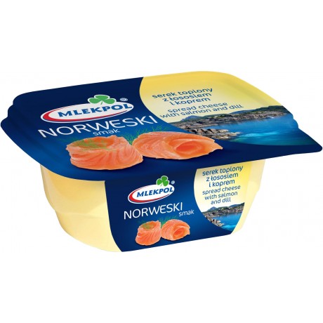 B62 Mlekpol Ser Topiony Norweski (12x150g)