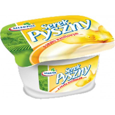 B82 Mlekpol Serek Pyszny Waniliowy (12x140g)