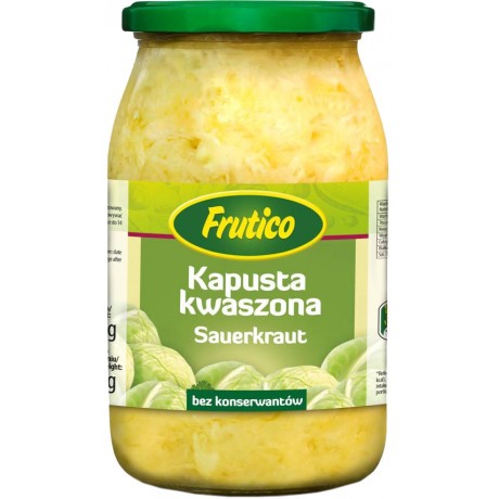 F172 Frutico Kapusta Kwaszona (8x820g)