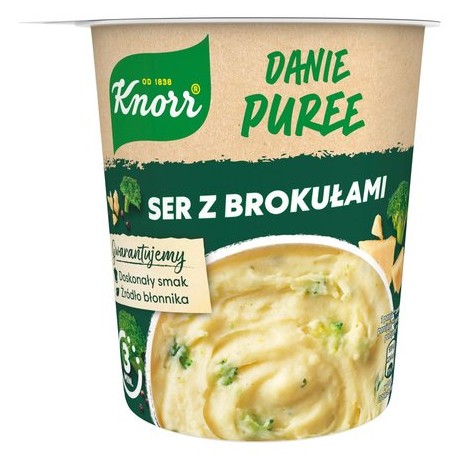 J27 Knorr Danie Puree Ser z Brokulami (8X50g)