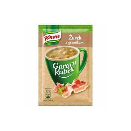 J41 Knorr Zupa Goracy Kubek Zurek z Grzankami (38X17G)