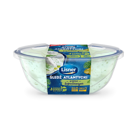 C5 Lisner Sledz Atlantycki w Sosie Koperkowym (6x280g)
