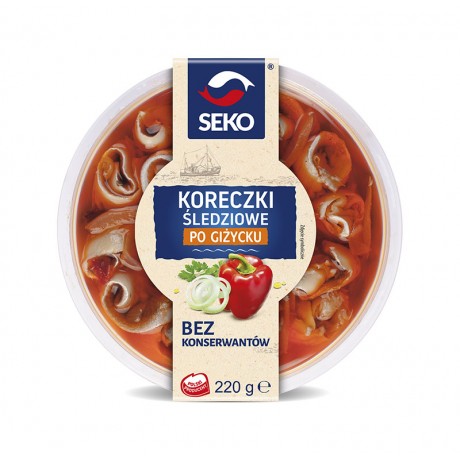 C14 Seko Koreczki Sledziowe po Gizycku (12x220g)