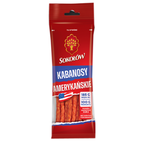 A62 Sokolow American Kabanos (120g)
