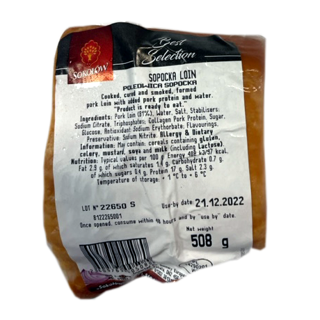 A86 Sokolow Sopocka Loin (kg)