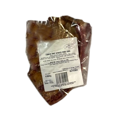 A119 Sokolow Cooked and Smoked Pork Ribs (kg)