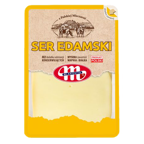 B57 Mlekovita Ser w Plastrach  Edamski (16x500g)
