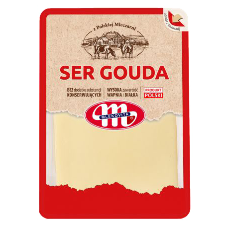 B100 Mlekovita Ser w Plastrach Gouda (16x500g)