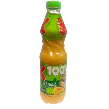 D92 Kubus 100% Banan Jablko Brzoskwinia i Marchew (6x850ml)