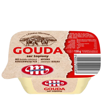 B114 Mlekovita Ser Gouda Topiony do Smarowania (12x150g)