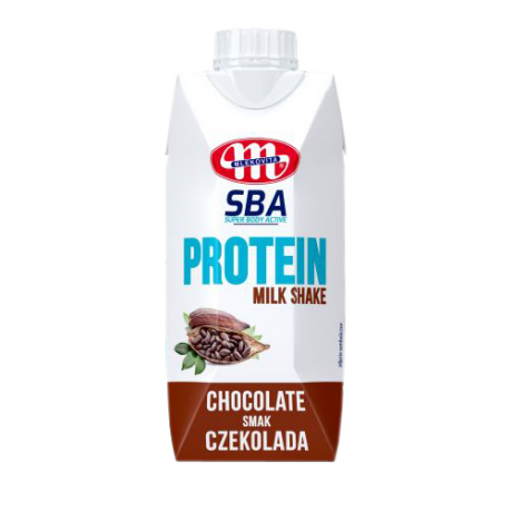 B129 Mlekovita Super Body Active o Smaku Czekoladowym (8x350g)