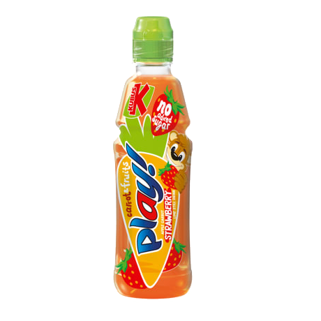 D127 Kubus Play Truskawka, Jablko, Marchew  (12x400ml)
