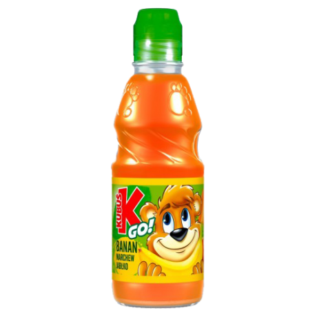 D138 Kubus Go  Marchew, Banan, Jablko (12x300ml)