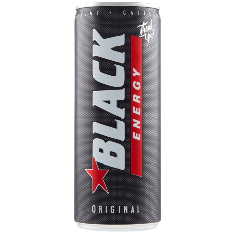 D171 Black Energy Drink Orginal (24x250ml)