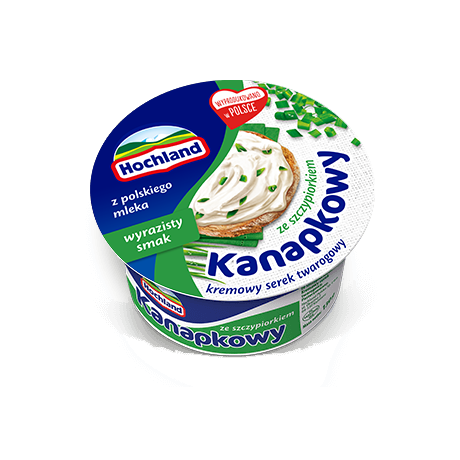 B203 Hochland Kanapkowy ze Szczypiorkiem (8x130g)