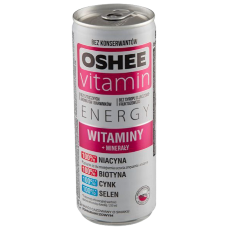D178 Oshee Vitamin Energy Smak Pomaranczowy (24x250ml)