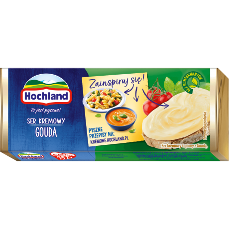 B119 Hochland Ser Topiony Bloczek Gouda (6x90g)