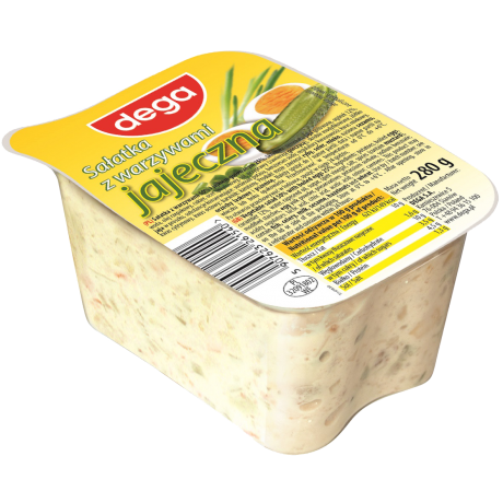 B131 Dega Salatka Jajeczna z Warzywami (5x250g)