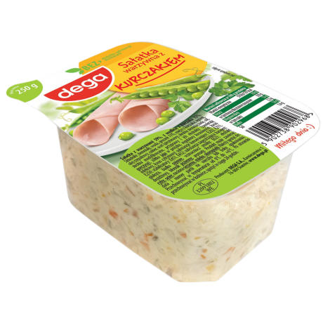 B241 Dega Salatka Warzywna z Kurczakiem (5x250g)