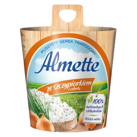B195 Hochland Almette ze Szczypiorkiem i Cebula (12x150g)