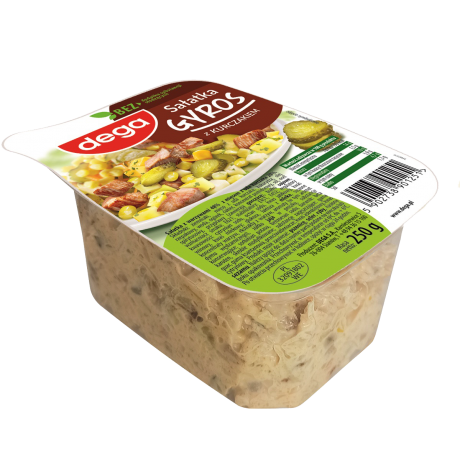 B134 Dega Salatka Gyros z Kurczakiem (5x250g)